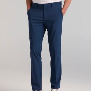 Perry Ellis Men's Navy Blue Dress Pants